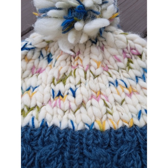Erin Knitwear Unisex Iris Cable Wool Fleece Lining Bobble Har One Size main image 9